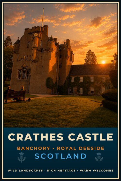 Crathes Castle print