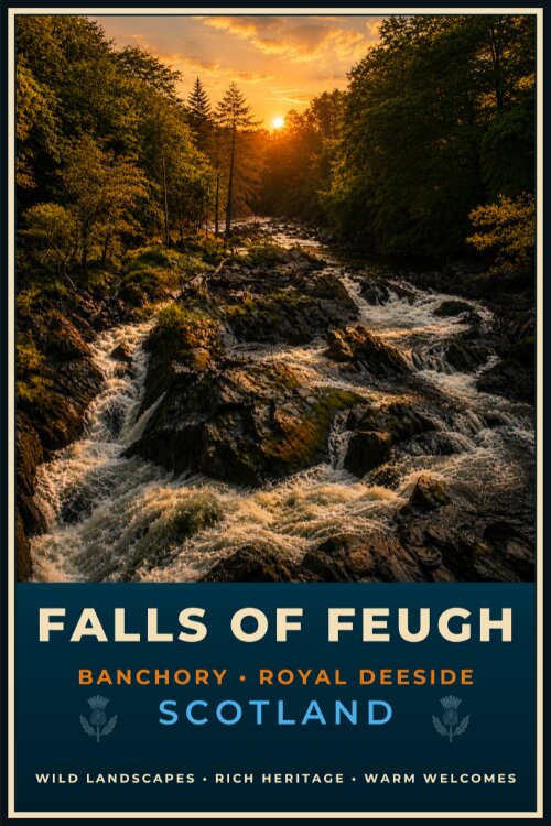Falls of Feugh print