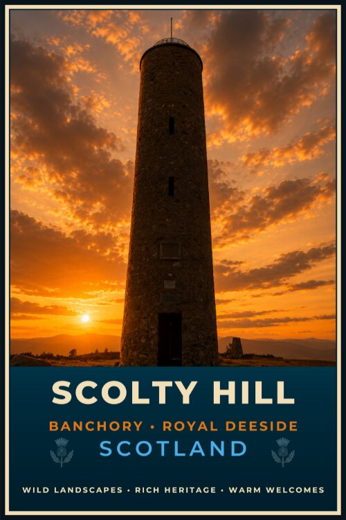 Scolty Hill print