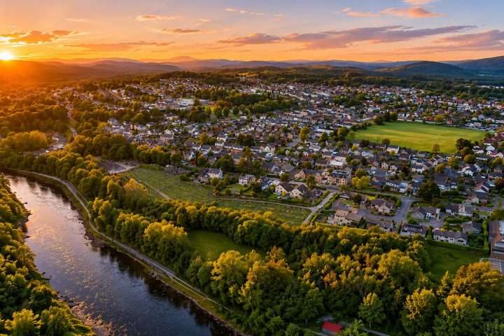 Sunset, Banchory - Discover Banchory